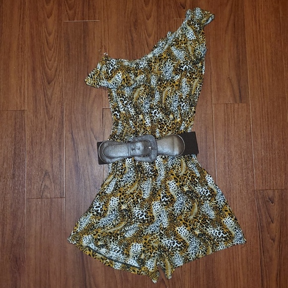 Leapord print romper - Picture 4 of 5